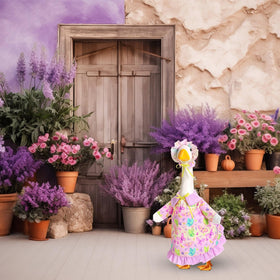 FuWeave goose costume serves as versatile prop for photos and festive occasions.