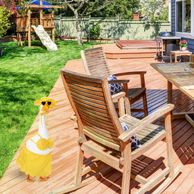 FuWeave 17-inch lawn goose costume brightens any yard