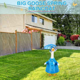 FuWeave outdoor-use goose costume suitable for garden decor.