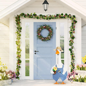 FuWeave Goose Outfit designed for outdoor display on lawn geese