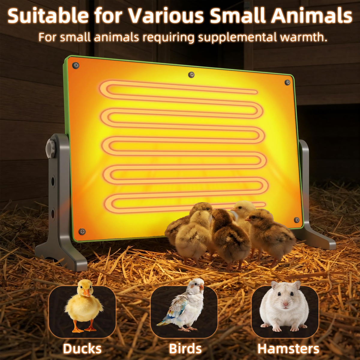 Fuzzy Bird Brooder height adjustment helps fit various brood box setups