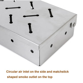 Fving Smoker Box easy chip refill feature saves prep time