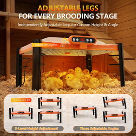 Fvlotrik Brooder Plate durable ABS construction for long-term use