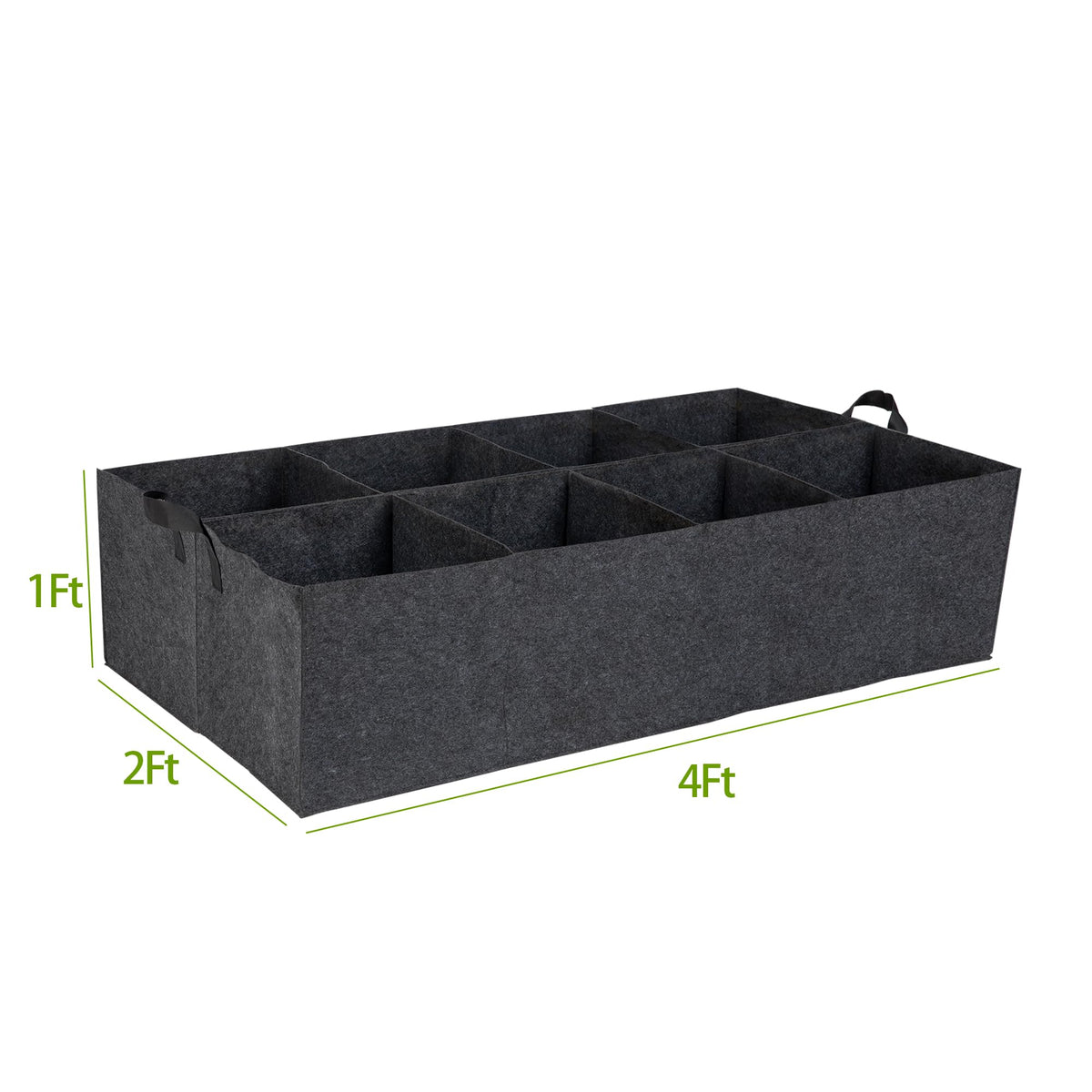 FVOTNW breathable felt fabric promotes air circulation around roots