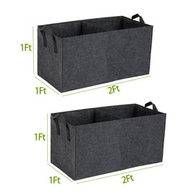 FVOTNW breathable felt fabric enhances air circulation to support healthy roots.