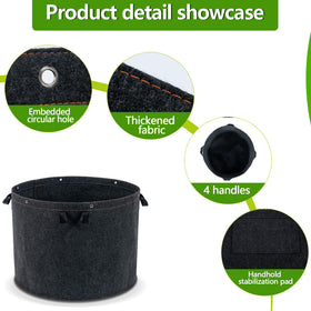 FVOTNW dual-stitched, reinforced handles for easy repositioning