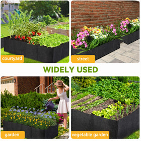 FVOTNW portable garden bed moves easily to sunlit spots