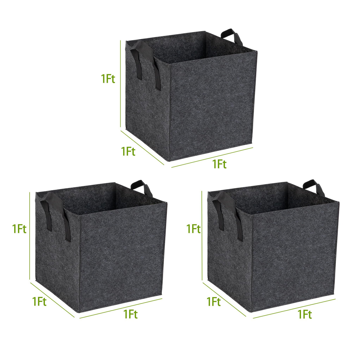 FVOTNW single-grid design keeps roots separate for neat, organized planting