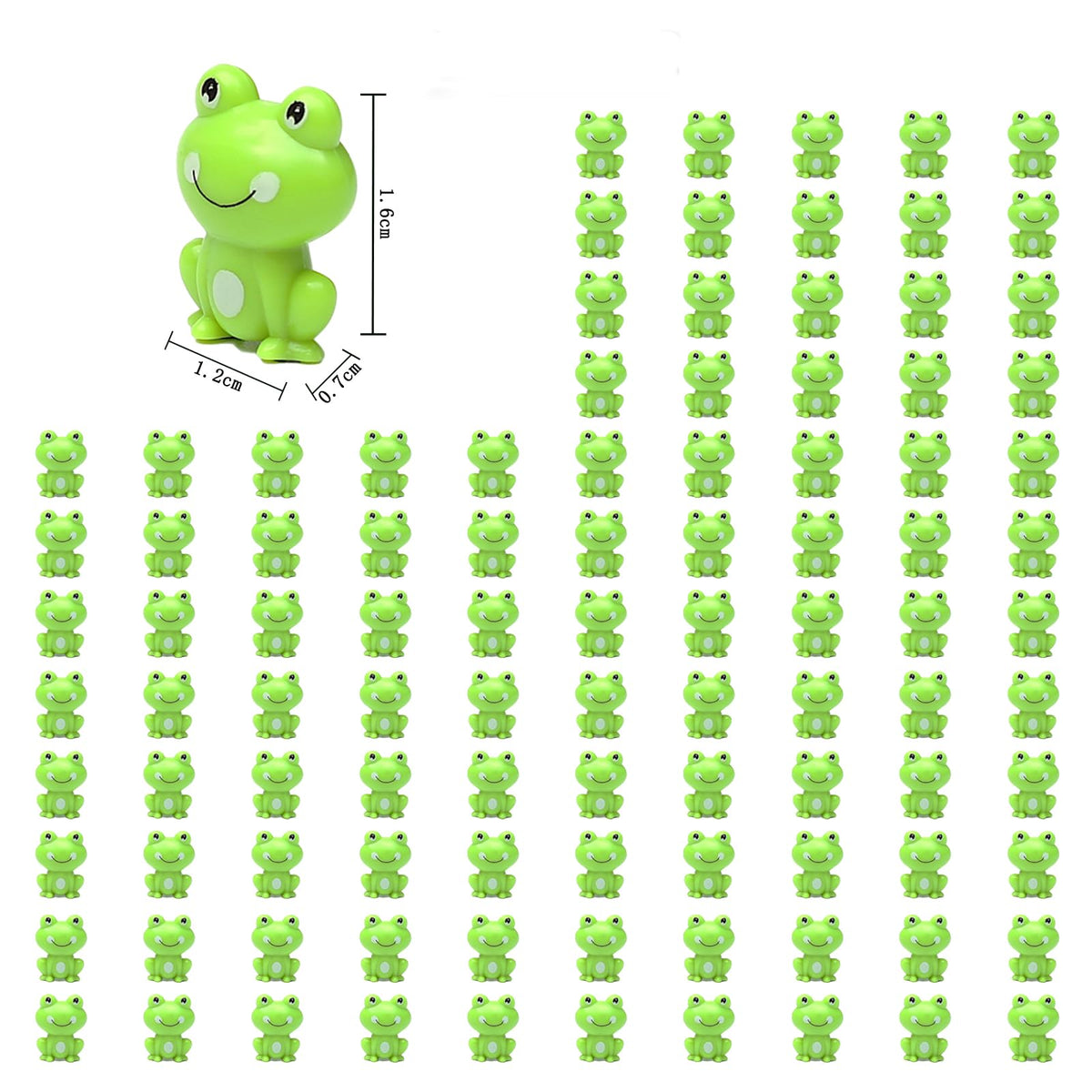 FXMHEHBB mini frogs on plants enhance mini landscapes and planters