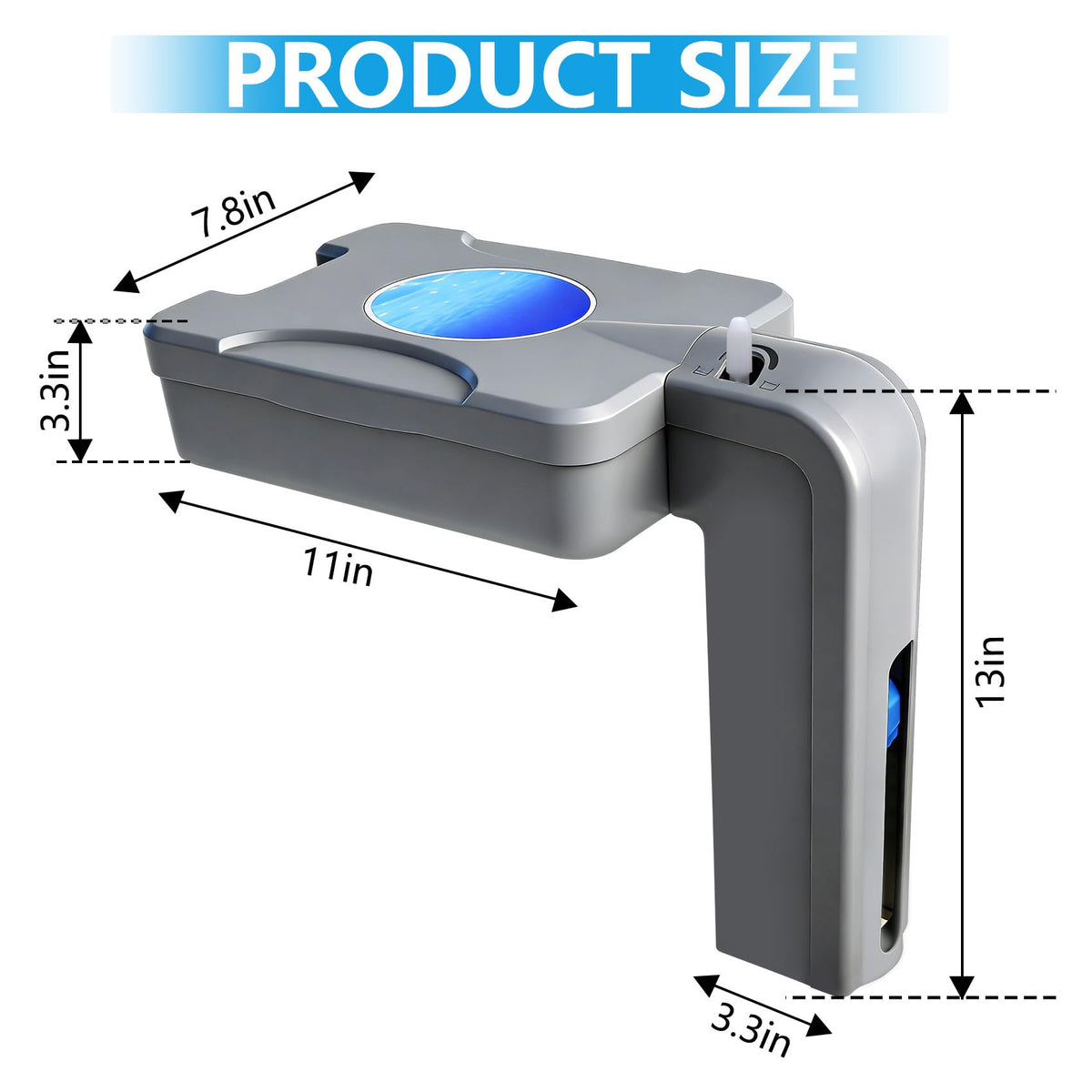 Fxsmgdy wall-mounted auto fill valve with garden hose connection simplifies installation.