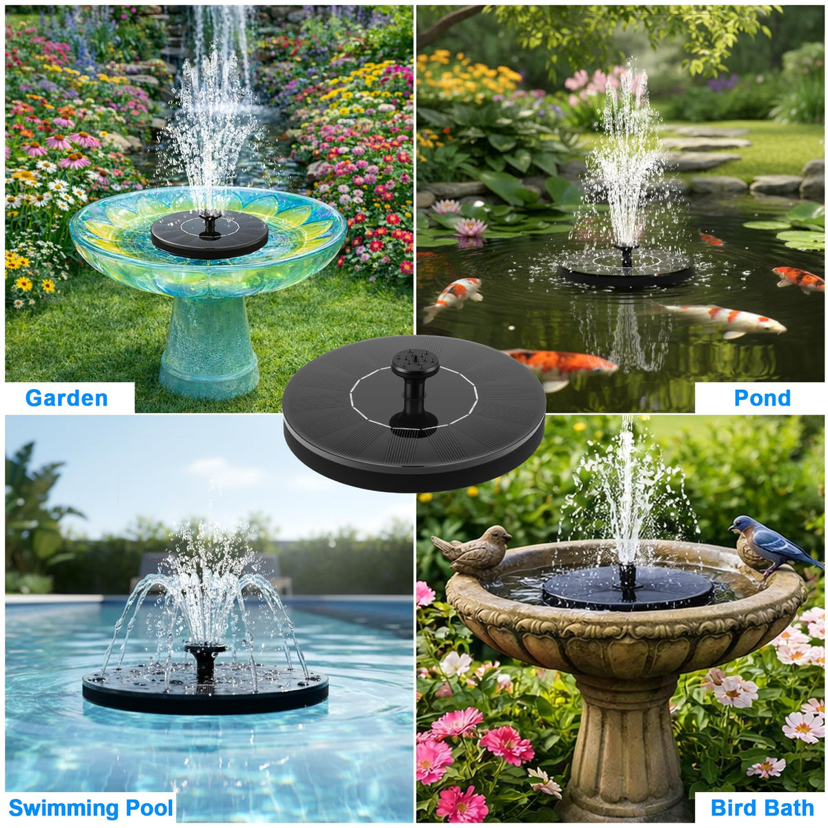 FYDGTPI garden water feature adds dynamic motion and visual appeal to outdoor spaces