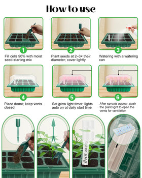 FYLXURO all-in-one kit includes lights, domes, and tools for easy setup.