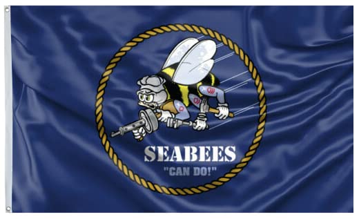 Fyon SeaBees flag front view with dual sided print and vibrant colors