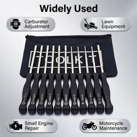 FYSHIQING double-D tool for dual-jet carb adjustments.