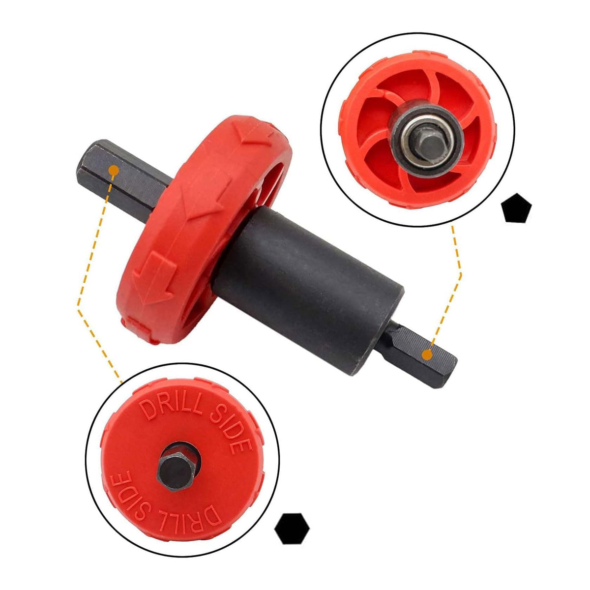 FZJDSD setup shows drill bit insertion for simple operation