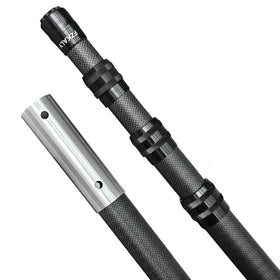 Fzkaly carbon fiber pool pole extended for ultimate reach and reduced arm fatigue