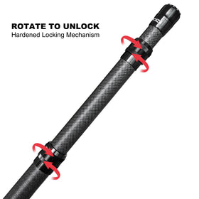 Fzkaly 4-section telescoping pole with smooth extension and secure lock