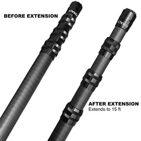 Fzkaly pole fits skimmers, brushes, vacuums for versatile maintenance