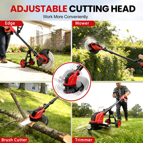 FzzboFlow 800W brushless motor delivers efficient trimming.