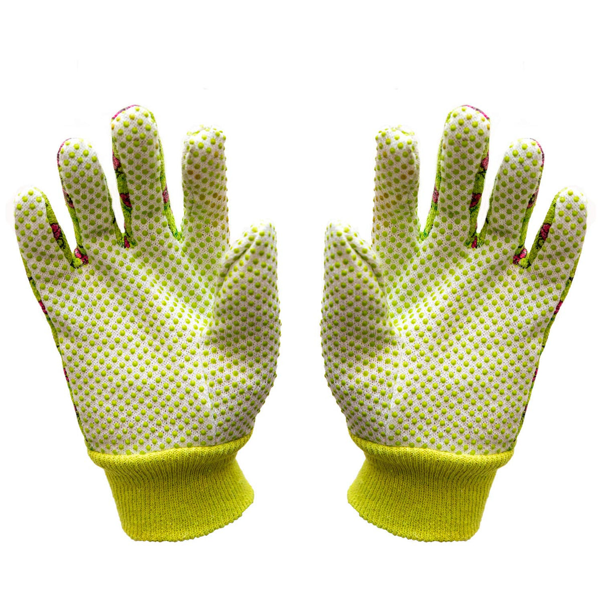 Close-up of knit wrist on G & F gloves for a secure fit