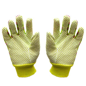 Close-up of knit wrist on G & F gloves for a secure fit