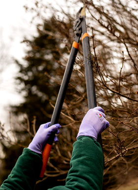 G & F Products nitrile-coated gloves reduce fatigue with grip.