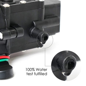 G Ganen 12V pump in use on a boat demonstrates versatile water solution.