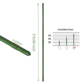 G-LEAF 25-pack garden stakes ready for tomato support