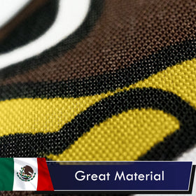 G128 Mexico flag 3x5 ft ideal for events and displays, vibrant colors.
