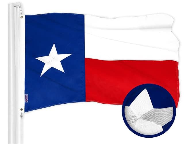 G128 heavy-duty flags wave in wind with reinforced stitching.