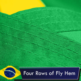 Heavy-duty canvas heading provides stability for steady mounting.