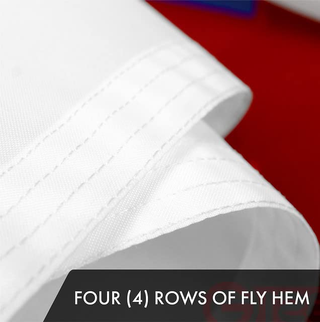 G128 heavy-duty polyester canvas heading for secure mounting.