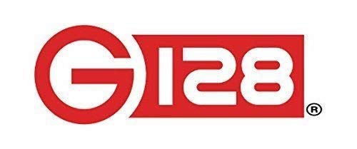 G128 flag with reinforced stitching for durable use.