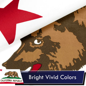 G128 LiteWeave 100D polyester flag suitable for indoor or outdoor use.
