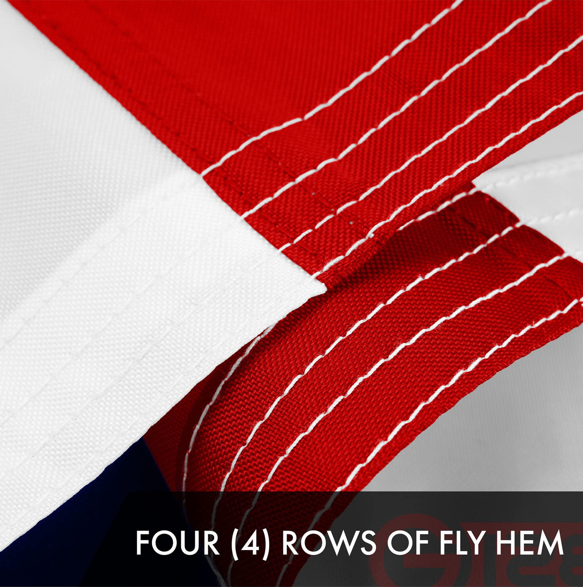 G128 3x5 ft flag suitable for outdoor and indoor displays.