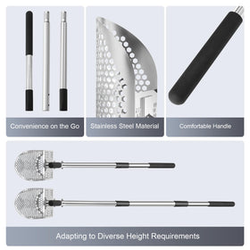 GADFISH scoop with 8.5mm hex holes speeds sand drainage.