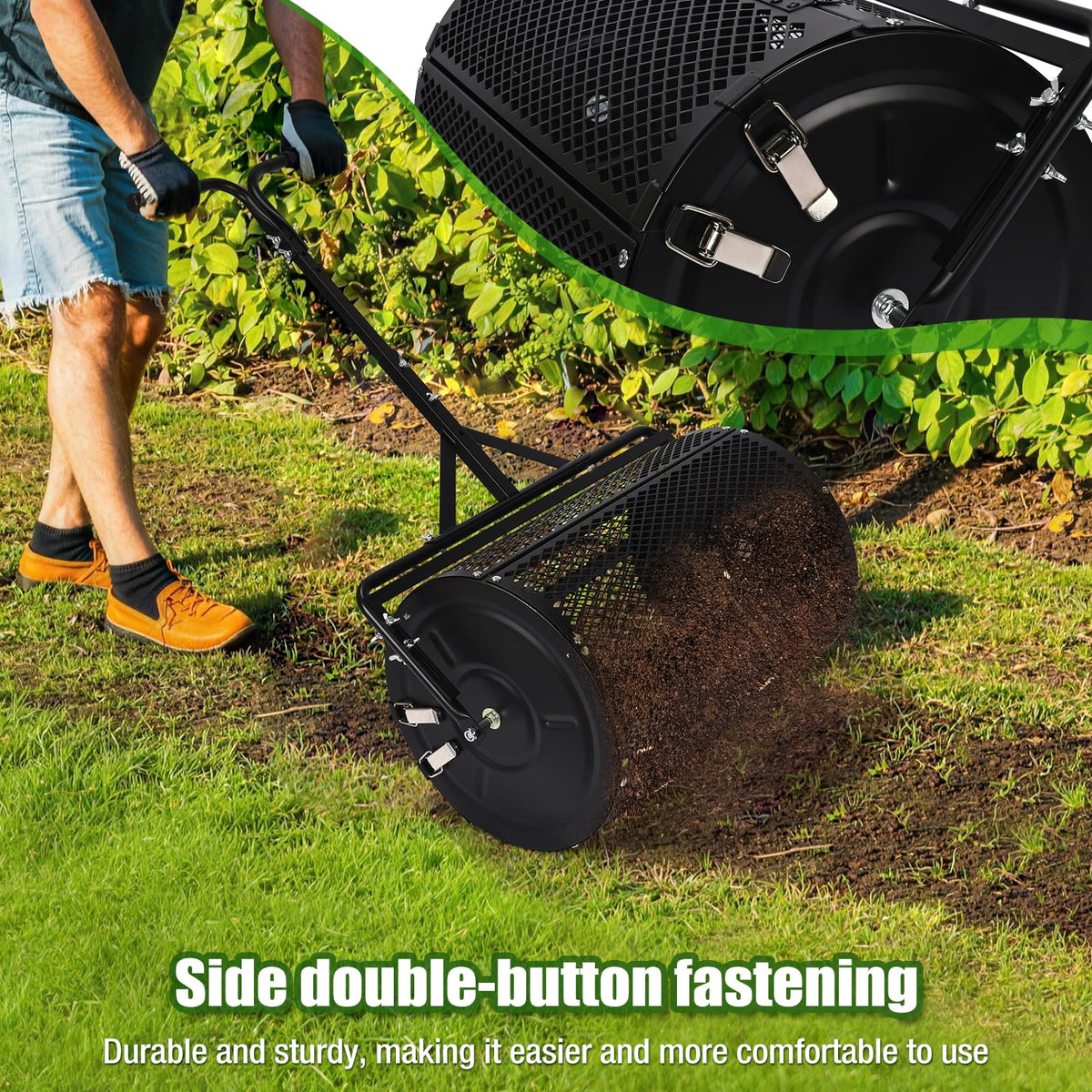 GADFISH ergonomic rubber T-handle for comfortable long sessions