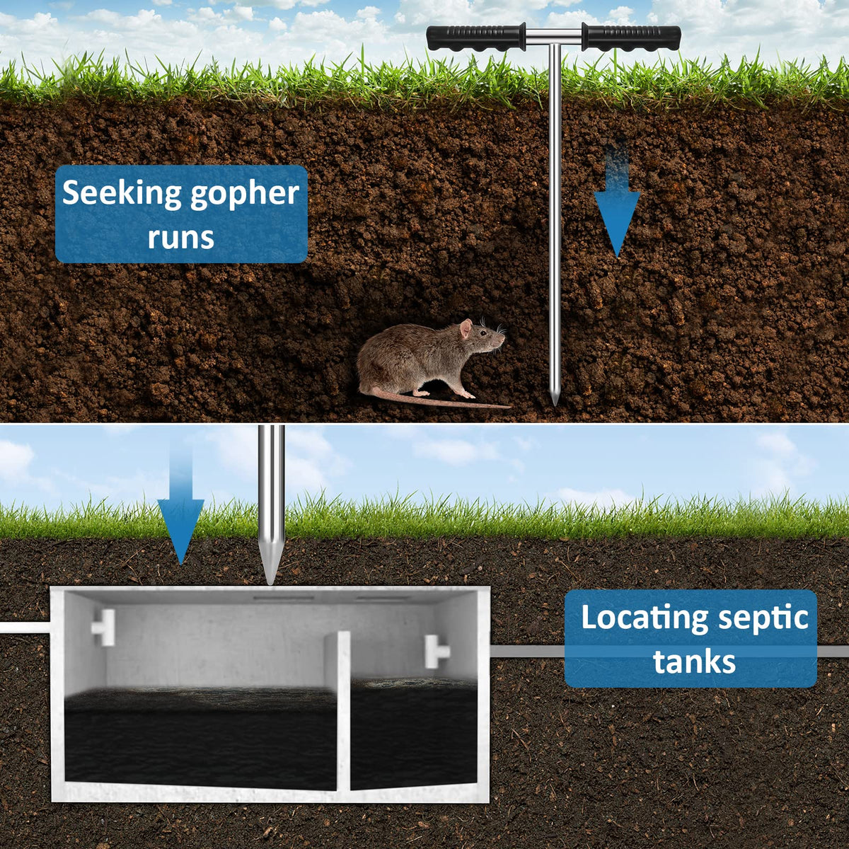GADFISH performance in wet soil supports reliable operation near water features.