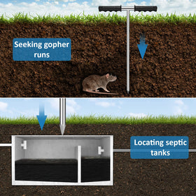 GADFISH performance in wet soil supports reliable operation near water features.