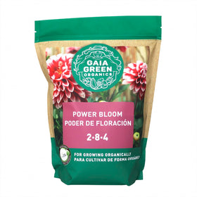 Gaia Green Power Bloom 2kg bottle promotes prolific blooms and healthy roots.