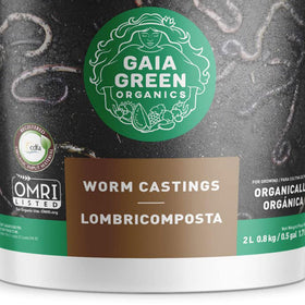 Gaia Green worm castings 2L root growth boost supports healthier root systems