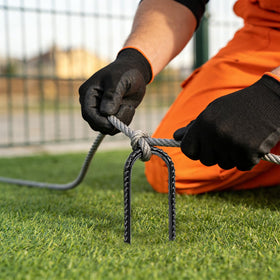 Gaildon 8 inch stake secures trampolines and tents reliably.
