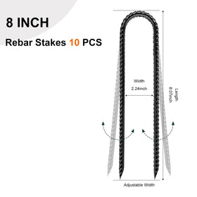 Gaildon U-shaped stakes demonstrate stable anchoring for tents and canopies.