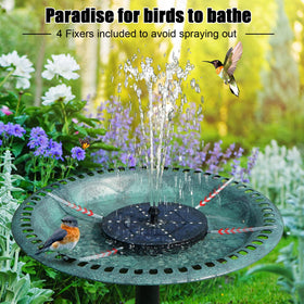 GAIZERL solar LED light show enhances nighttime pond aesthetics with vibrant colors