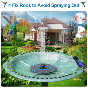 GAIZERL 8 spray modes with 7 nozzles offer dynamic garden water patterns.