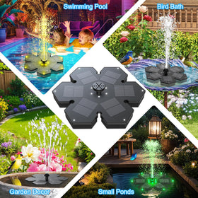 GAIZERL fountain base with stable pipes reduces spills and wobble.
