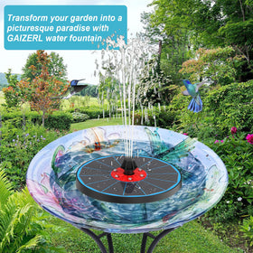GAIZERL outdoor garden water feature enhances patio and pond ambiance