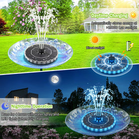 GAIZERL anti-drift design with four fixer rods stabilizes the fountain