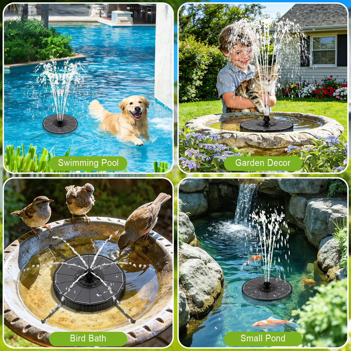 GAIZERL debris-filter keeps water clear and reduces maintenance