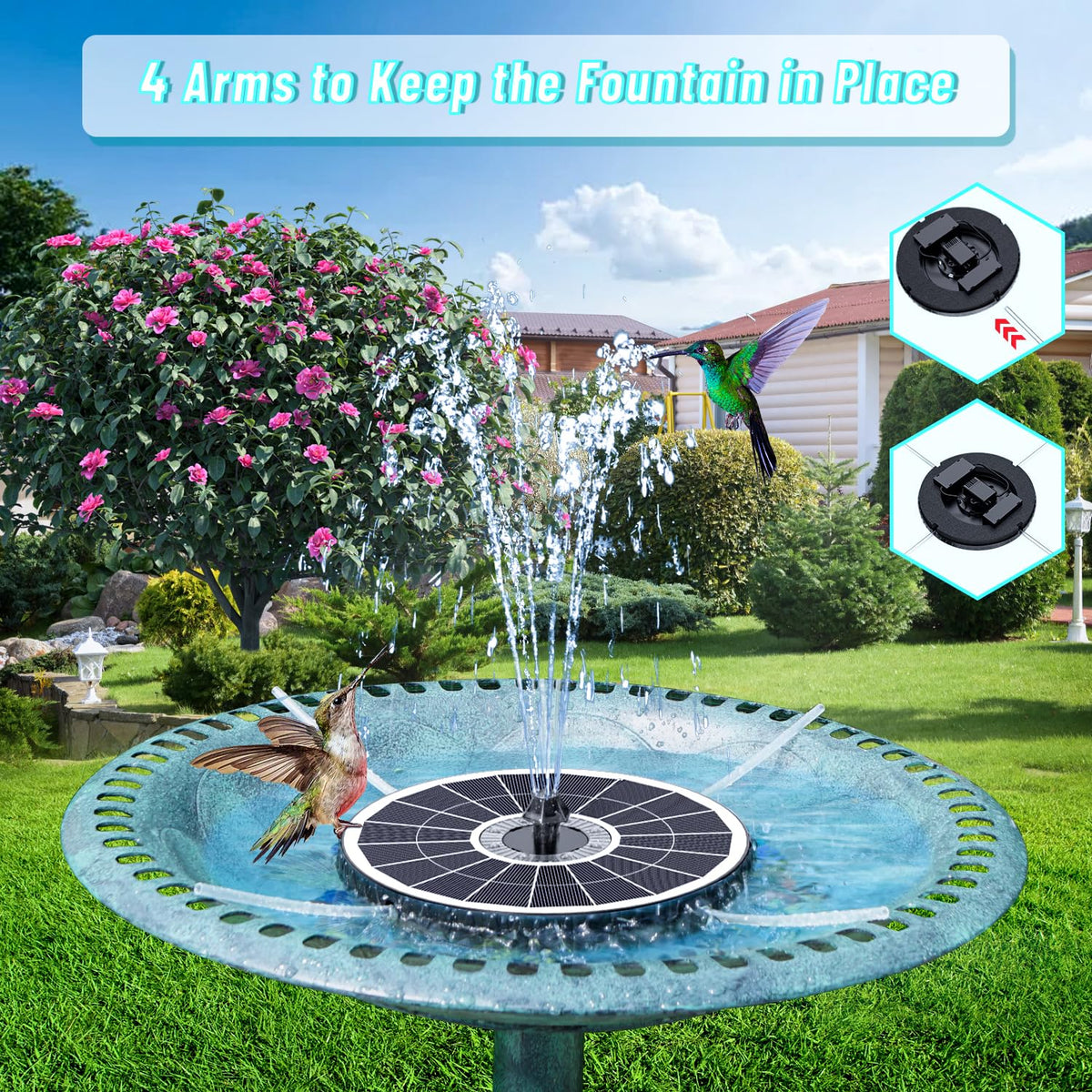 GAIZERL water-shortage protection helps prevent dry-running outdoors